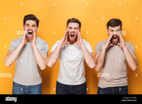 Angry Group Of Men