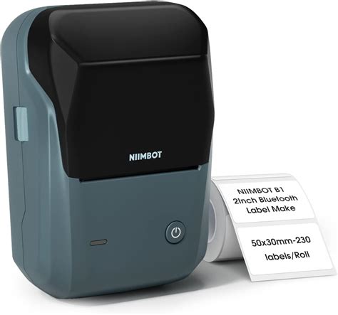 NIIMBOT B1 Label Maker, Portable Thermal Label Printer, Mini Label ...