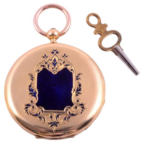 Patek Philippe Very Fine and Rare Yellow Gold Skeleton Pocket Watch Ref ...