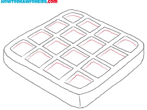 draw  waffle easy drawing tutorial  kids