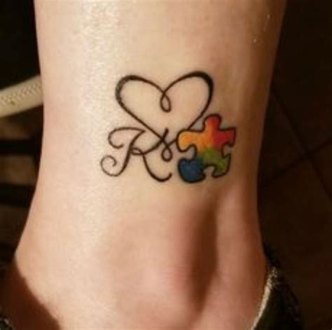 Puzzle Piece Autism Tattoo