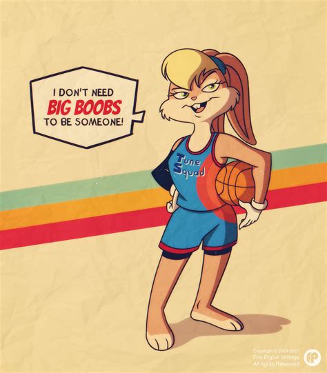 #72116 - safe, artist:fox-popvli, lola bunny (looney tunes), lagomorph