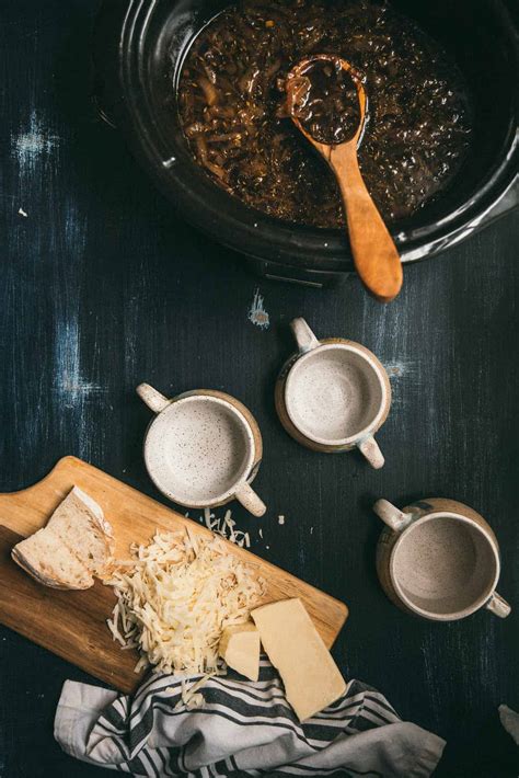 Slow Cooker French Onion Soup - Hunger Thirst Play