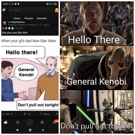 Don't pull out tonight : r/PrequelMemes