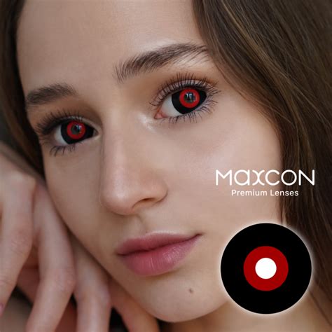 Карнавальные линзы Maxcon Mini Sclera на 12 месяцев
