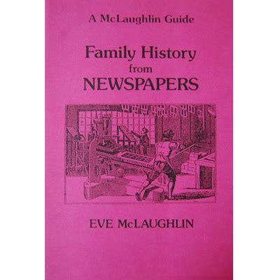 Family History from Newspapers