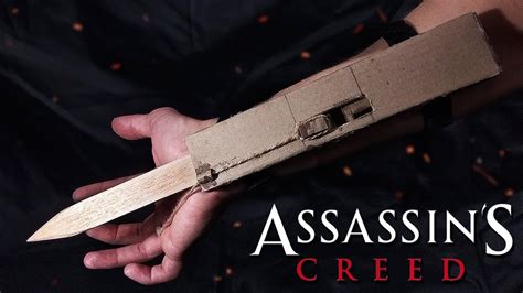 Как сделать Скрытый Клинок Ассасина из Assassin’s Creed - YouTube
