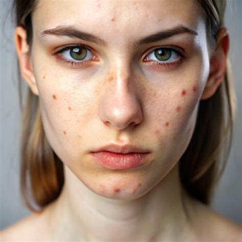 pimples acne  beautiful woman face  site   site fresh clean
