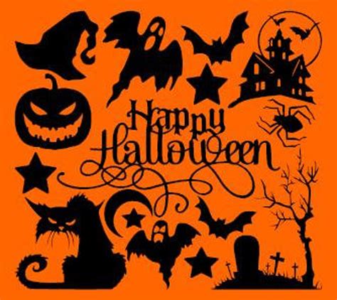 Halloween Decals Indoor Removable Vinyl - Etsy