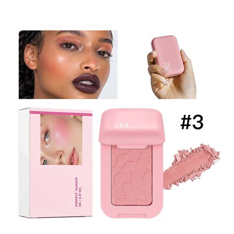 Blush Waterproof And Sweat-proof Long-lasting Color Blush Powder Blush