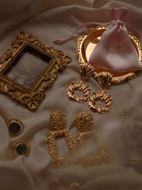 Gold Baroque Earrings | Gabi The Label | Vintage statement jewelry