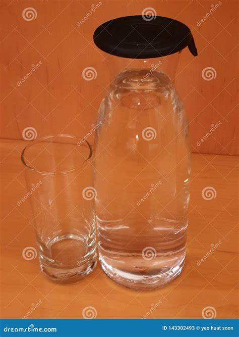 Drinking a Lot of Water is Good for Health Stock Image - Image of water