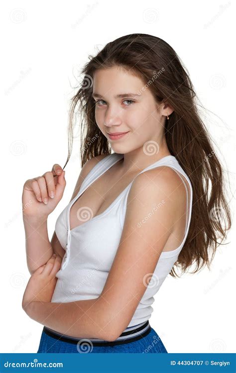 Beautiful Teen Girl Portrait Stock Photo Containing Alone And 798