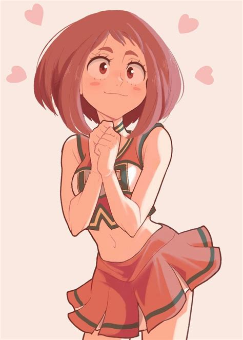 ochako uraraka anime cute anime character  hero academia