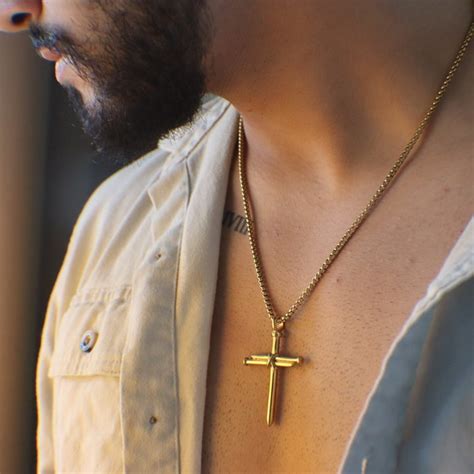 Cool Cross Necklace - Etsy