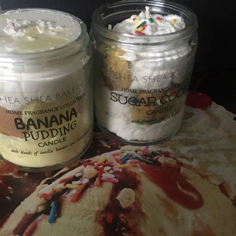 Shea Shea Bakery: Banana Pudding & Sugar Cookie Candle | A Very Sweet Blog