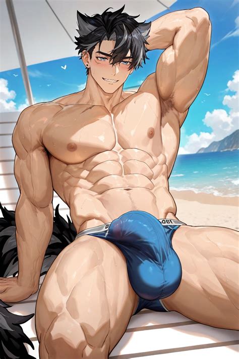 Rule 34 - ai generated androssi8 bara gay genshin impact luka891223