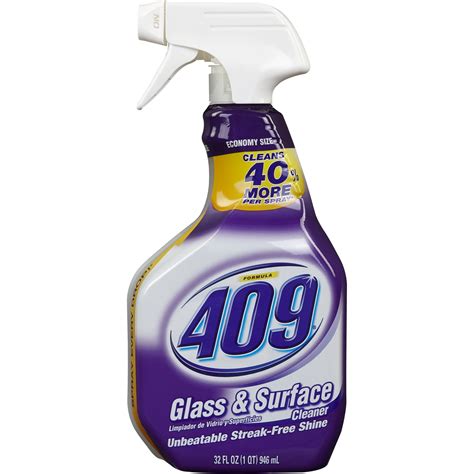 Formula 409 Glass and Surface Cleaner, Spray Bottle, 32 Ounces ...