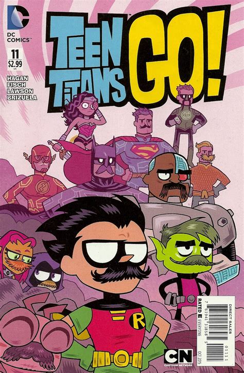 Every Day Is Like Wednesday: Teen Titans Go #11: Perfect cover, okay comic