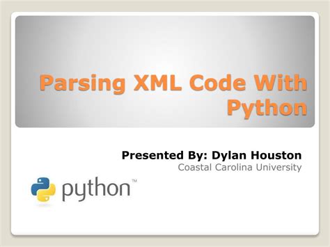 parsing xml code  python powerpoint