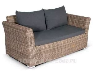 Диван 2-х местный из искусственного ротанга Kapuchino - Диваны из ...