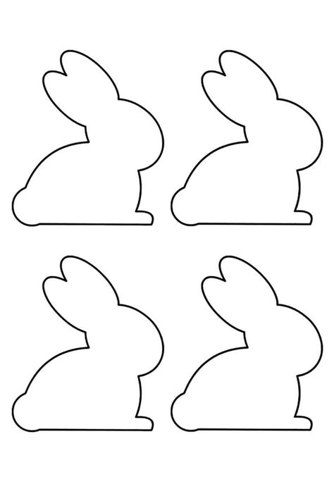 Moldes de Coelhinhos em EVA para Imprimir - Como fazer em casa