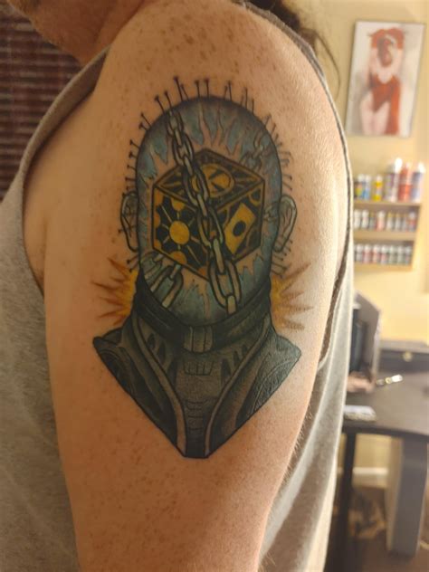 My latest tattoo : r/hellraiser