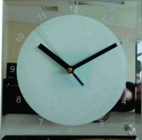 glass clock  pieces glass clock   delhi id
