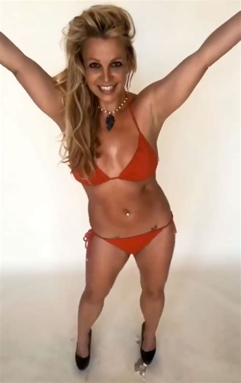 Britney Spears Models Her Favorite Bikinis in Instagram Video