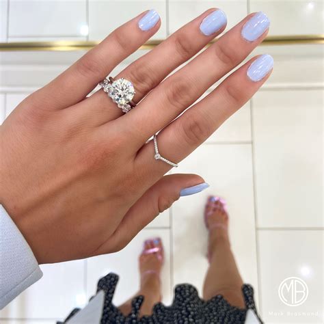 round brilliant cut rings 2