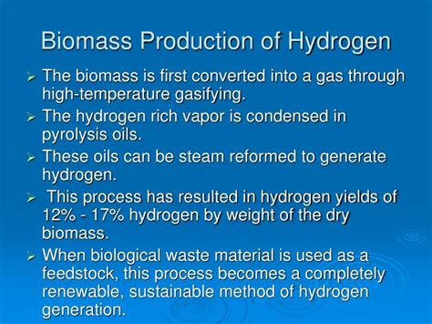 PPT - Hydrogen Production PowerPoint Presentation - ID:1118779