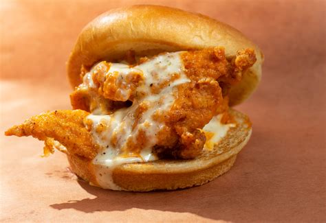 Buffalo Chicken Sandwich - Main Menu - Bobwhite Counter - Chicken Restaurant