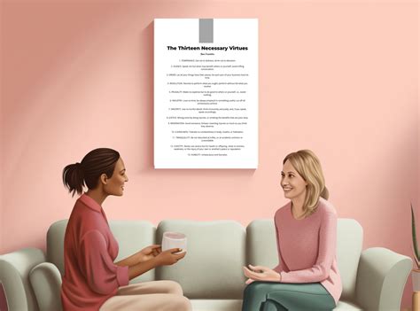 13 Necessary Virtues Benjamin Franklin, PDF, PNG, Poem for Dad, Poetry