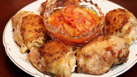 Как очень вкусно пожарить окорочка на сковороде. Королевский рецепт ...