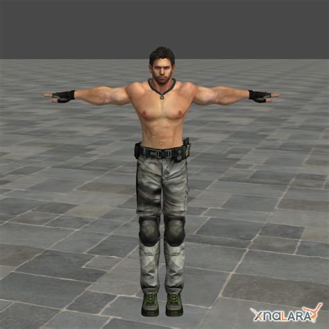 RE5 BSAA Shirtless Chris Model by toughraid3r37890 on DeviantArt