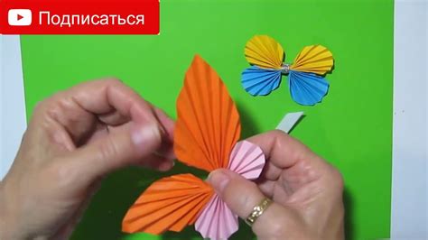 Бабочки из бумаги. Украшение. Декор. Сувенир Бумажные Бабочки DIY - YouTube