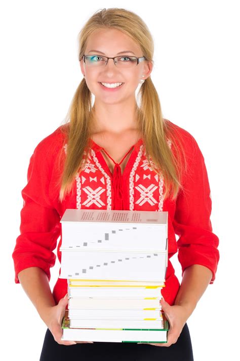 Student With Books Free Stock Photo - Public Domain Pictures