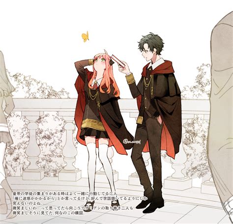 anya and damian desmond (spy x family) drawn by hinamori_(m_nmy01