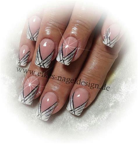 Nail art, French nail art, Stylish nails