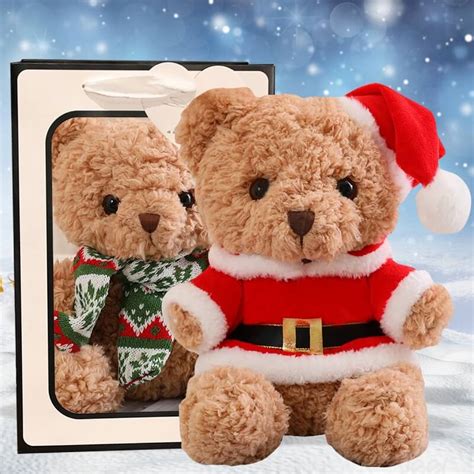Christmas Bear Plush Toys(4 TYPES) – Gaopeng Toy