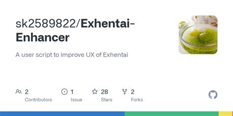 github skexhentai enhancer  user script  improve ux