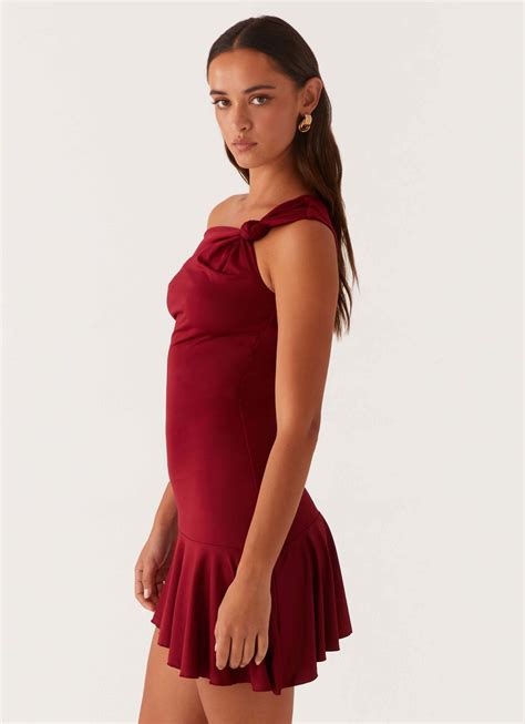 maroon mini dresses 8