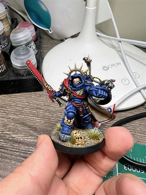 Finished up my Captain in Gravis Armour : r/Warhammer40k