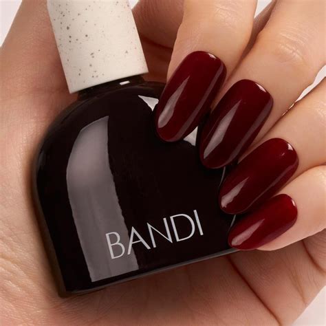Bandi Gel - BSH517 Tint Burgundy - MADE IN KOREA - UV/LED Gel Polish ...