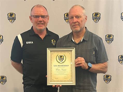 Peter Nimmo Awarded NWSF Life Membership - Beecroft Football Club