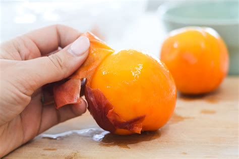 How to Peel a Peach Easily - Home Sweet Table - Healthy, fresh, and ...