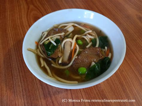 Supă Ramen cu piept de rață | Retete Culinare Pentru Toti
