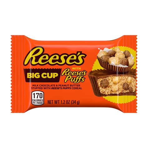 Reese's Big Cup Milk Chocolate & Peanut Butter Stuffed with Reese's