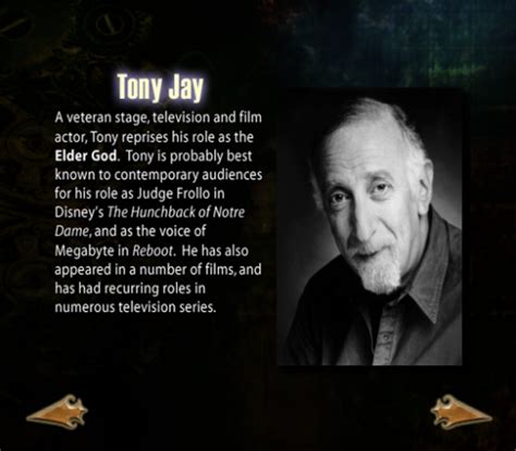 Tony Jay - Legacy of Kain Wiki