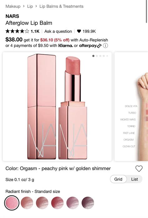 Thinking of getting the NARS Afterglow Lip Balm- is it worth $38 CAD ...